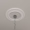 Ekena Millwork Holmdel Ceiling Medallion (Fits Canopies up to 12 7/8"), 20 7/8"OD x 12 7/8"ID x 1"P, Primed White CM20HO - alternate 6